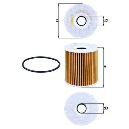 Oil filter for volvo c70 - oil,