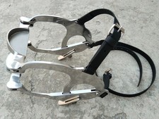 Equine Horse Dental Mouth Speculum Mouth Gag With Durable Strap Veterinary Tool