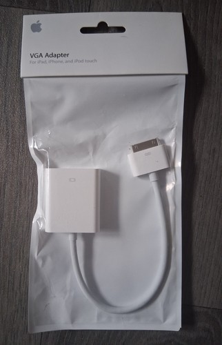 Brand new white vga adapter - brand,