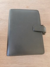 Filofax Identity Personal Organiser Black Faux Leather