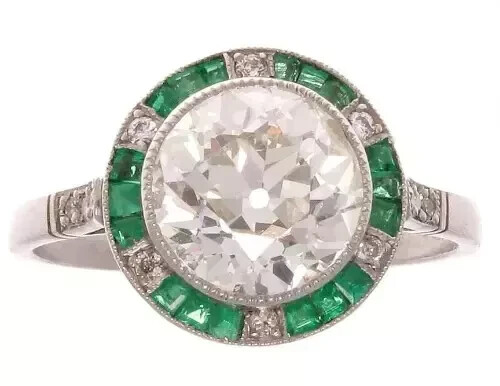 Art deco style round - style,