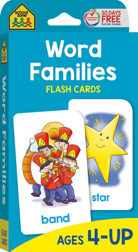 School zone word families - zone,