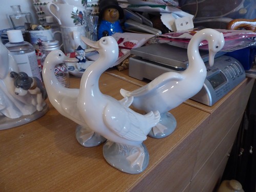 Lladro nao set geese - lladro, 3