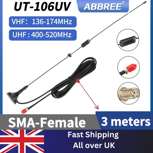 Nagoya 106uv sma female - sma-female, car