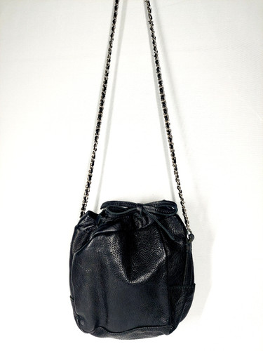 Zara black leather - black,