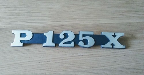 Vespa p125x side panel - p125x,