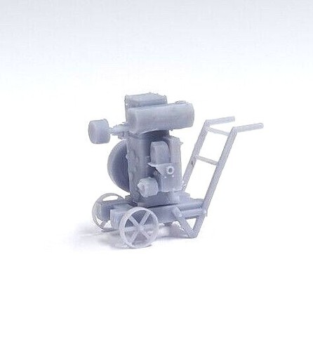 Scale stationary engine - 1/24,