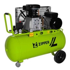 Zipper 90ltr Air Compressor COM90-10 Belt Driven 10 Bar 354 l/min 2200w 240v
