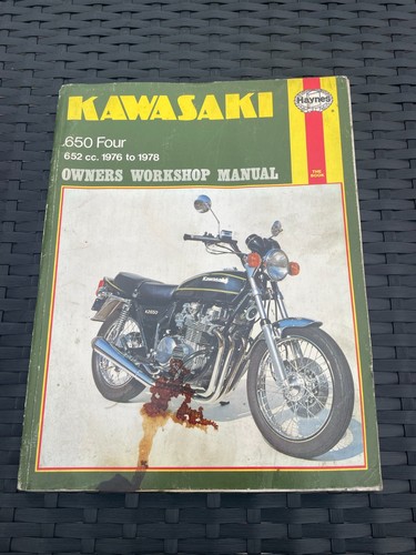 Haynes manual kawasaki - manual, 650