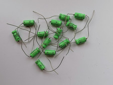 14x Vintage NOS plessey electrolytic capacitors 0.47uF 470nF 50V
