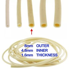 8mm TUBING REPLACEMENT SANTOPRENE PERISTALTIC ROTARY PUMP PINCH TUBE TUBING