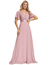 Ever-Pretty Double V-Neck