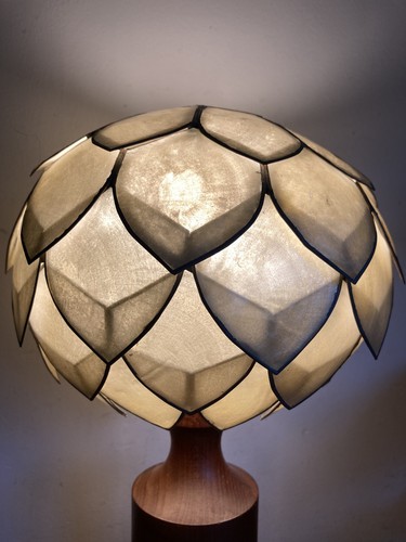 Vintage capiz shell - vintage, artichoke