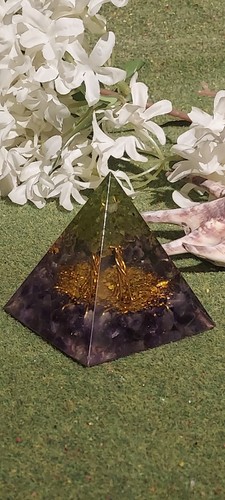 Orgone pyramid tree life - orgone,