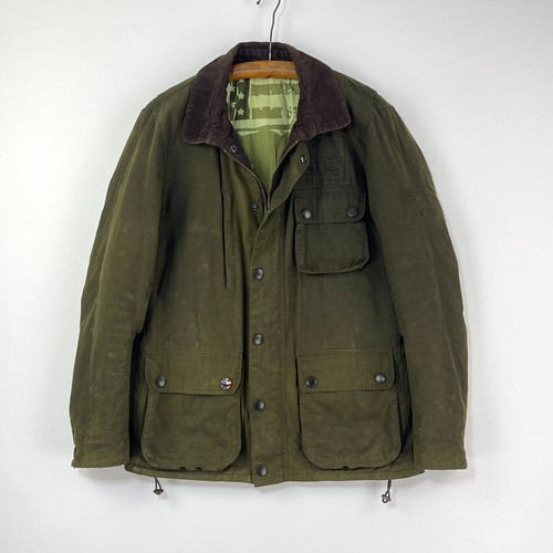Barbour wax jacket mens small - barbour,