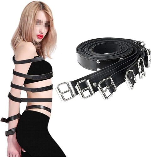 7pcs leather bondage - 7pcs, belt