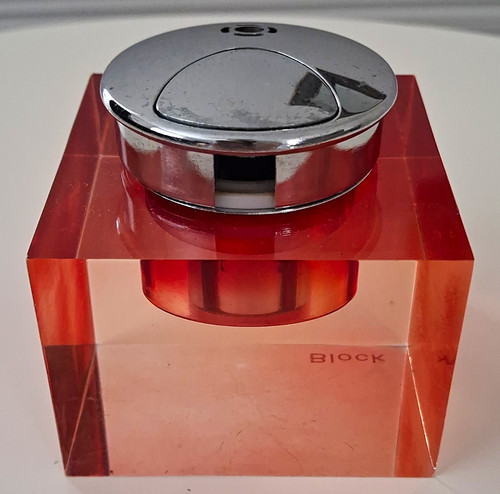 Vintage block lucite - vintage, table