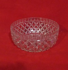 Vintage Clear Cut Glass Fruit