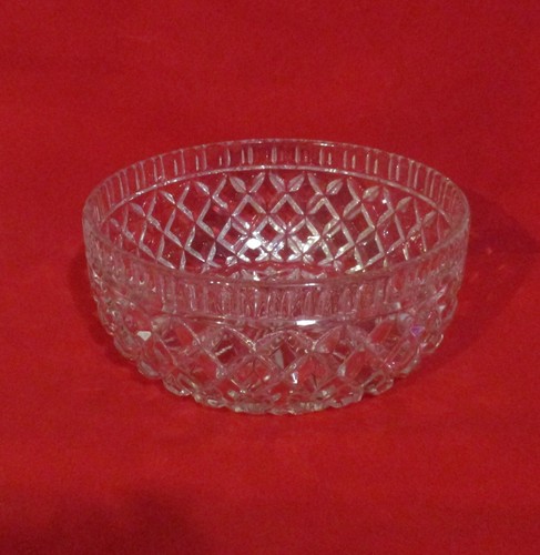 Vintage clear cut glass fruit - clear,
