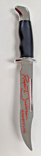 ROGER JACKSON Signed Ghostface Plastic PROP bowie Knife SCREAM Auto JSA COA