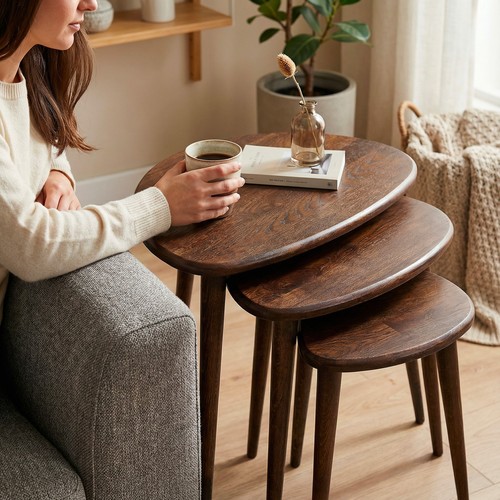 Nesting coffee table set - nesting,