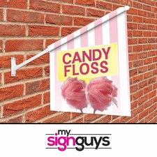 Candy Floss Flag & Kit Printed