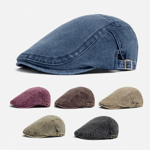 Vintage cotton beret - vintage,