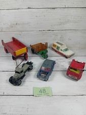 ORIGINAL VINTAGE DIECAST TOY JOB LOT DINKY CORGI  etc. For Restoration 