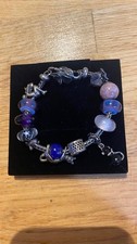 Boxed Troll Bead Bracelet & Charms - Cat Theme