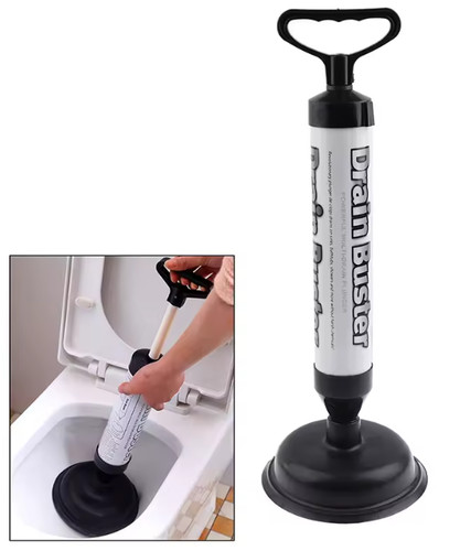 Toilet plunger drain buster - toilet,