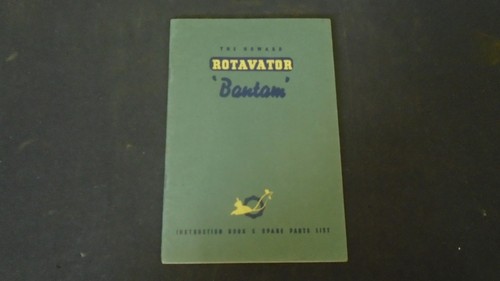 Howard rotavator bantam - rotavator,
