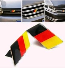 Front Grille Badge German Flag