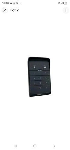 Somfy rts garage door keypad - somfy,