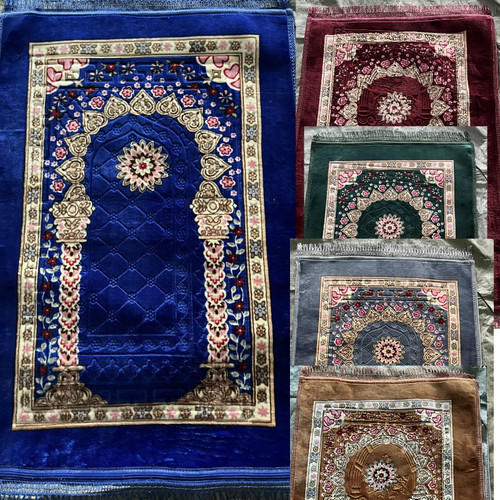 Prayer mat cushioned velvet - prayer,