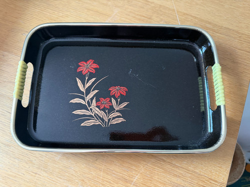 Vintage japanese black lacquer - vintage,