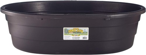 Poly oval tank - oval, trough