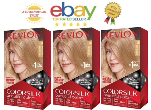 Revlon colorsilk 3d amonia - 3d,