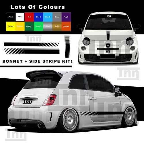 Side stripes abarth - abarth, fiat