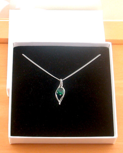 Sterling silver emerald - sterling,