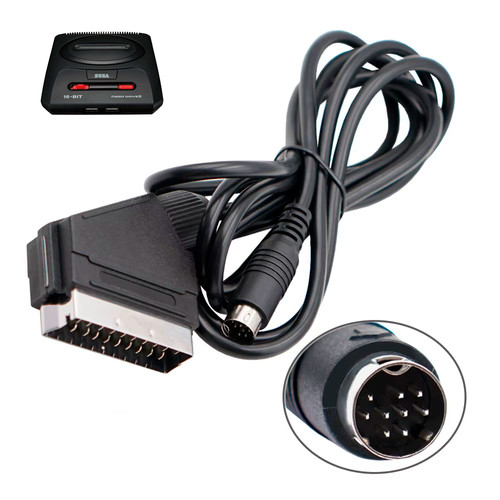 Sega mega drive 32x scart - 2, /