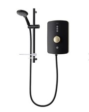 Triton Showers 9.5kW Amala Metallic Electric Shower - Black