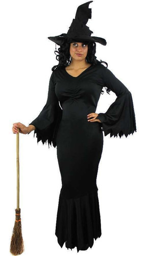Ladies witch costume fishtail - ladies,