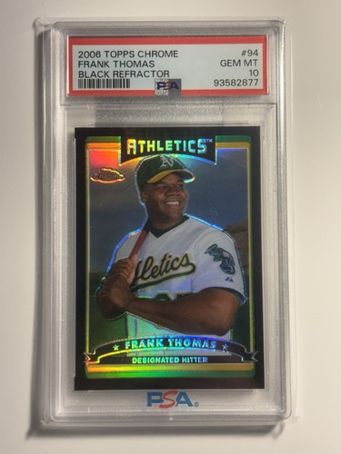 2006 topps chrome black - topps,