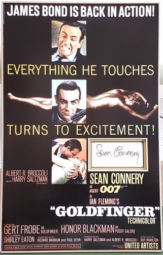 Sean connery signed 16x10 - signed,
