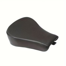 Black leather seat for Harley