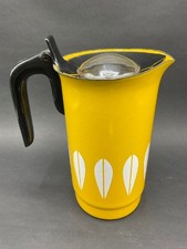 Vintage CATHRINEHOLM Norway Gold Yellow Lotus Coffee Percolator Pitcher Pot