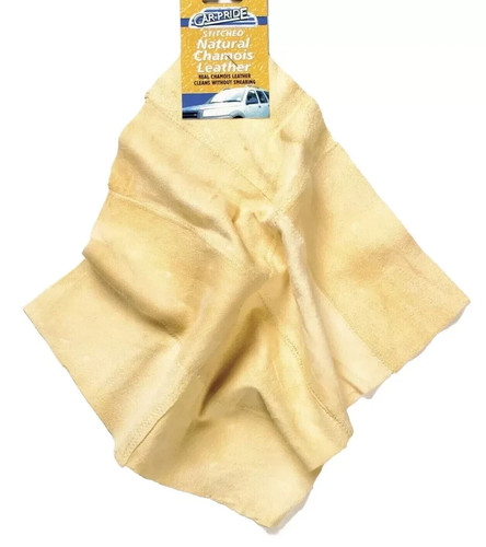 Natural leather chamois - leather,
