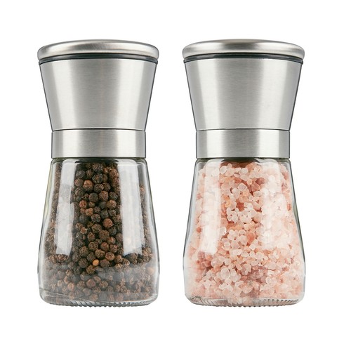 2pcs salt pepper - salt, grinder