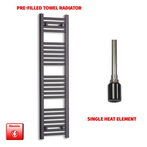 Black electric heated towel - electric,