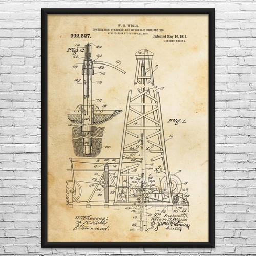 Oil drilling rig patent - drilling,